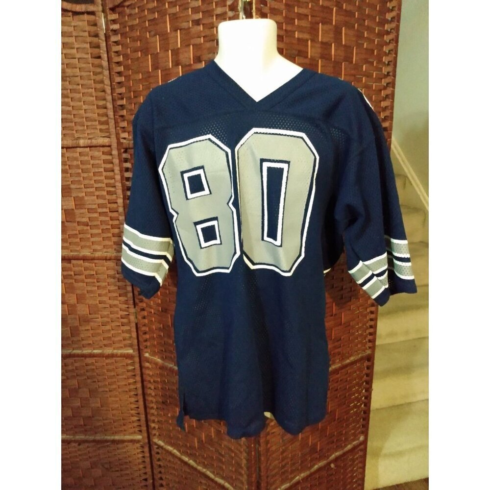 Vintage 90s Dallas Cowboys Football Jersey Men's XL NFL #80 Ravens Knit